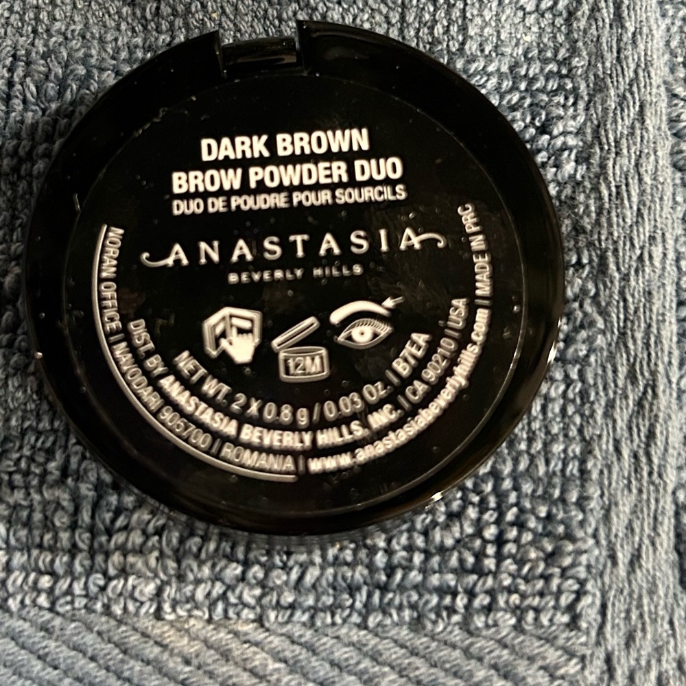 Anastasia Beverly Hills Brow Powder Duo Dark Brown - NWT - Picture 5 of 6